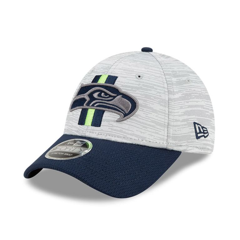 Gorras New Era Nfl Azules - Seattle Seahawks NFL Training 9FORTY Stretch Snap 41906GZVM